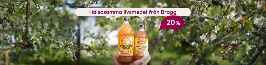 20% | Hlsosamma livsmedel frn Bragg